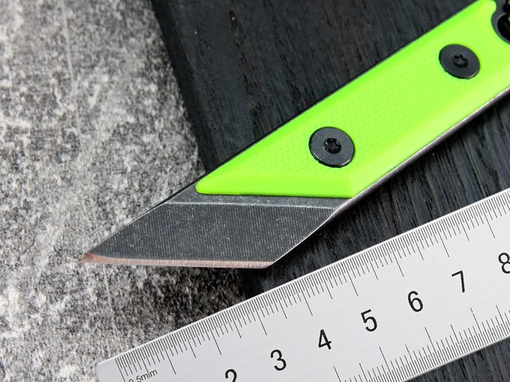 Eafengrow C1146 Fixed Blade Knife 440C Blade G10 Handle EDC Tool Neck Knife for Camping Hiking Fishing with kydex Sheath