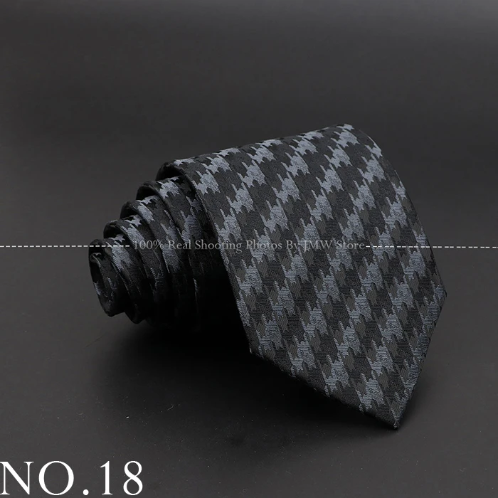 Neue Design Hochzeit Männer Krawatte Schwarz Solide Gestreiften Paisley Blume Krawatten Männer Business Dropshipping Bräutigam Kragen Zubehör Geschenk – Detail 18