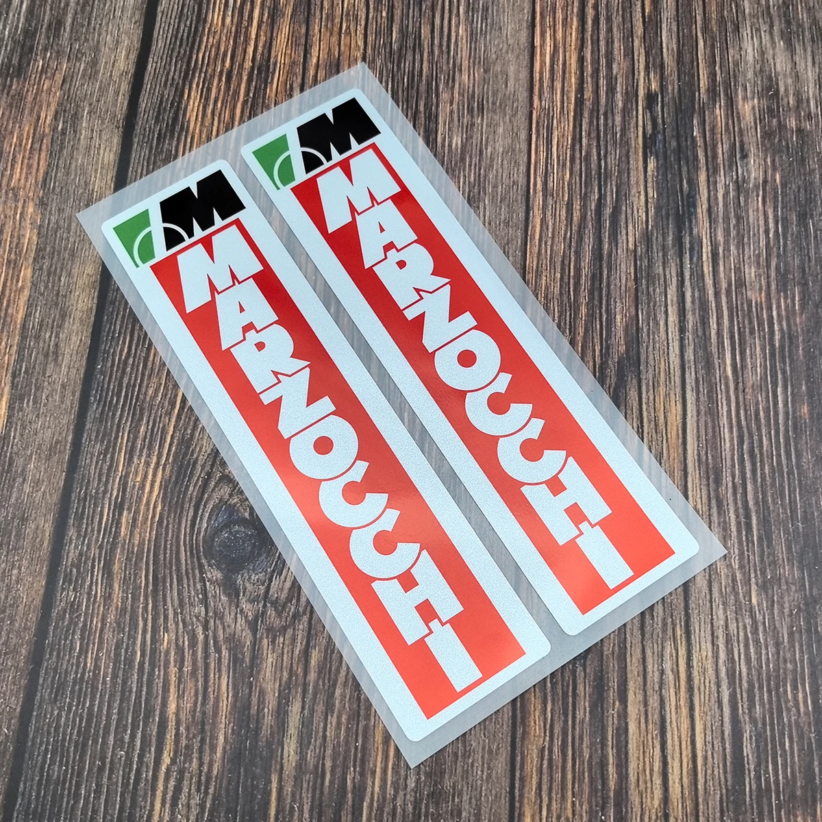 

2Pcs Reflective MARZOCCHI Racing Motorcycle STICKERS Fork Slider Race Bike Decal Motorcycle Accessories