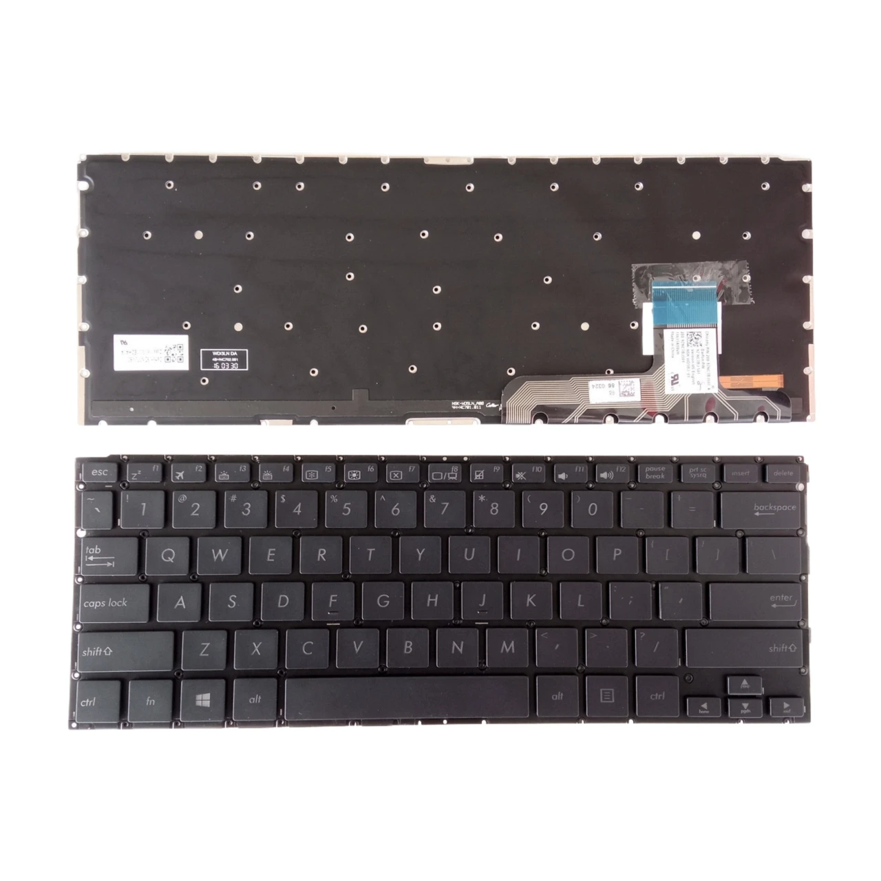 New US Laptop Backlit Keyboard For ASUS Transformer Book T300 Chi T300CHI Notebook PC Replacement