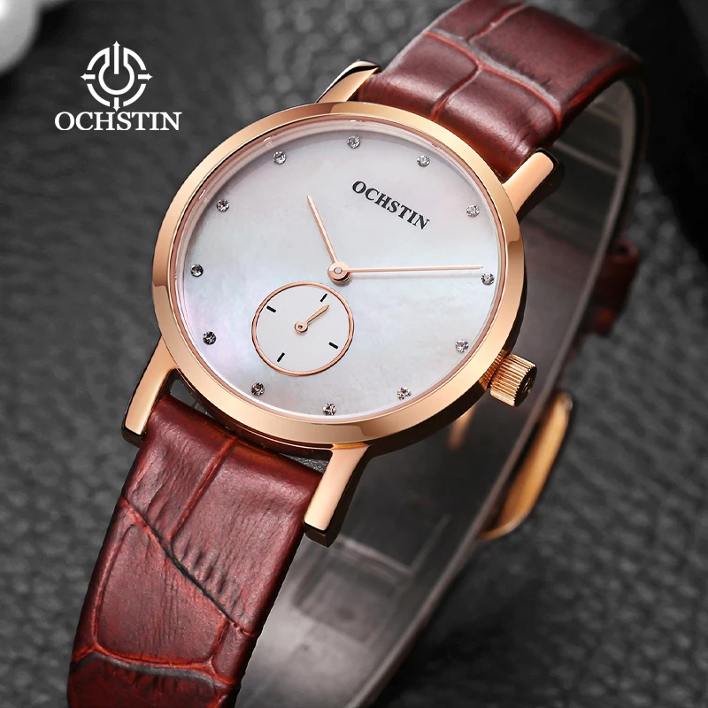 OCHSTIN New 2024 Parangon Perfect Series Trendy Hundred Japanese Ultra-thin Quartz Movement Women's Quartz Watches