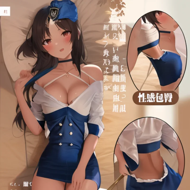 Flight Attendant Uniform Mini Dress Sexy Stewardess Costumes Office Lady Cosplay Sexy Lingerie Underwear Clubwear Police Outfits