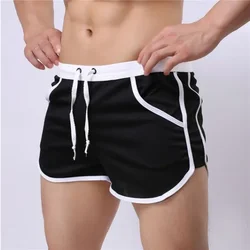 Transparent Thin Section Fitness Trend Fashion Sports Short Three-movement Pants Step Shorts