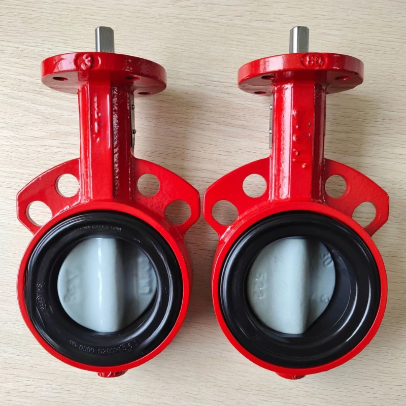 Manual clamp butterfly valve DN150 6 inch butterfly valve