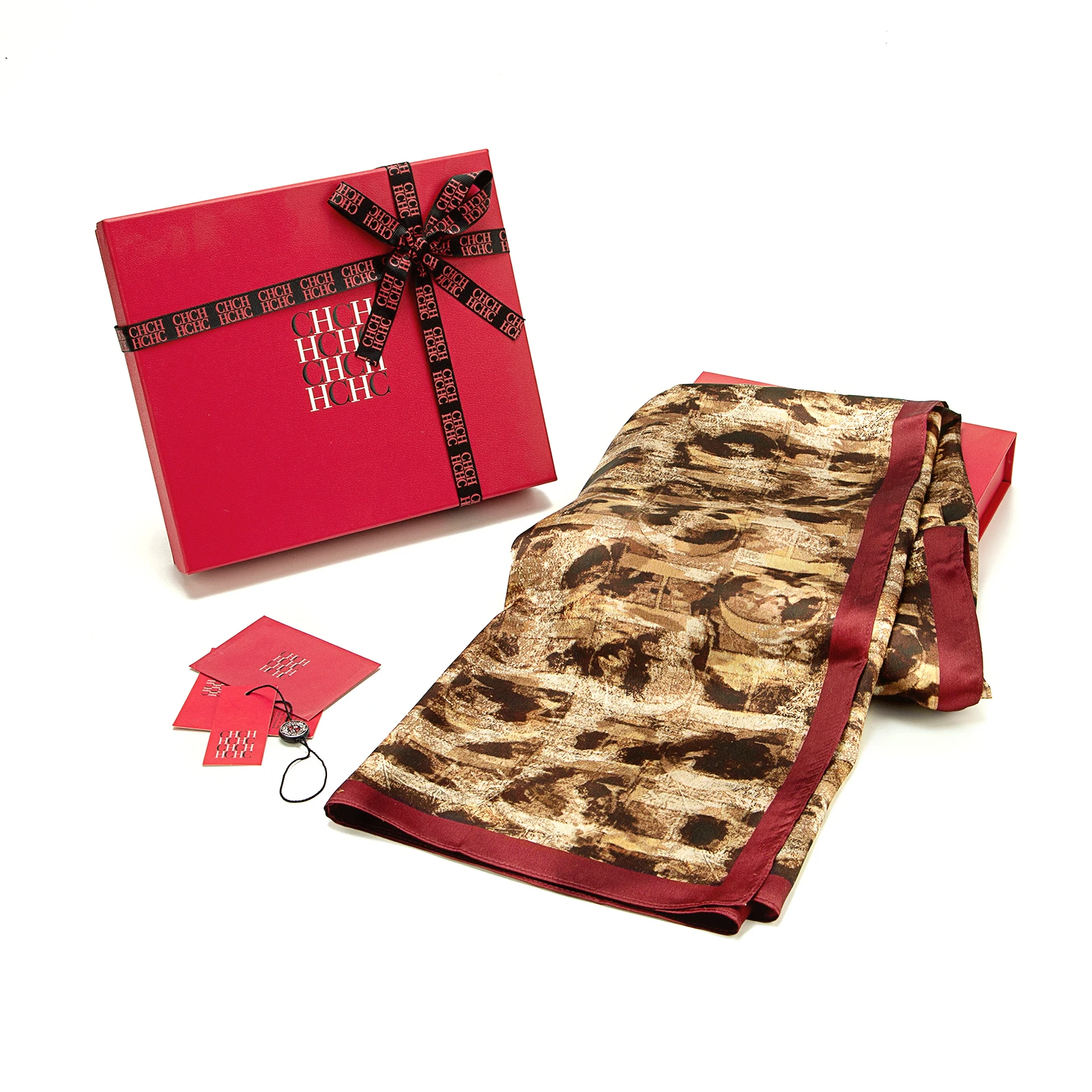 Luxurious Iconic Vibrant Pattern Scarf Set