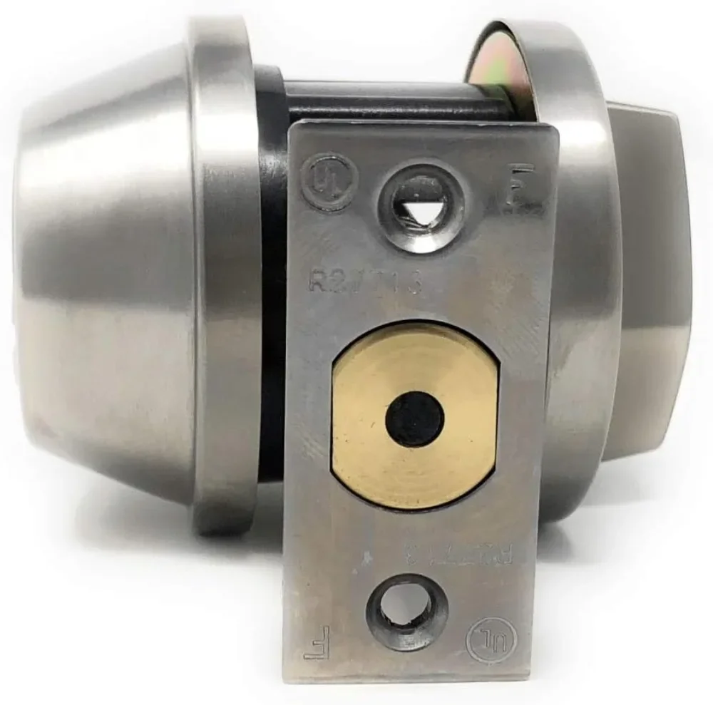 

Высоконадежный замок-защелка класса 2 с поворотной ручкой, регулируемой дистанцией отверстия под ручку для металлических или деревянных дверей, из нержавеющей стали