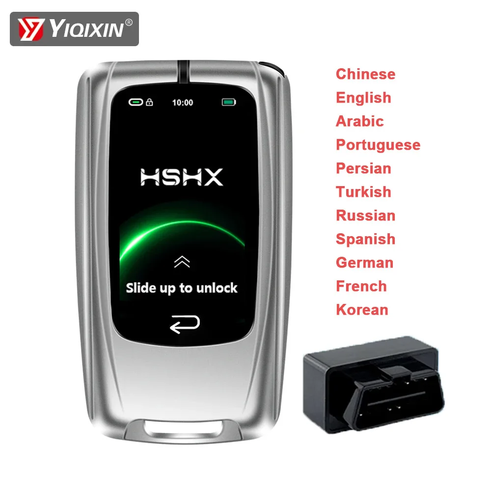 

Модифицированный универсальный умный дистанционный ЖК-экран, автомобильный ключ для Mercedes Benz BMW Audi Land Rover Hyundai Renault Peugeot Honda Toyota VW