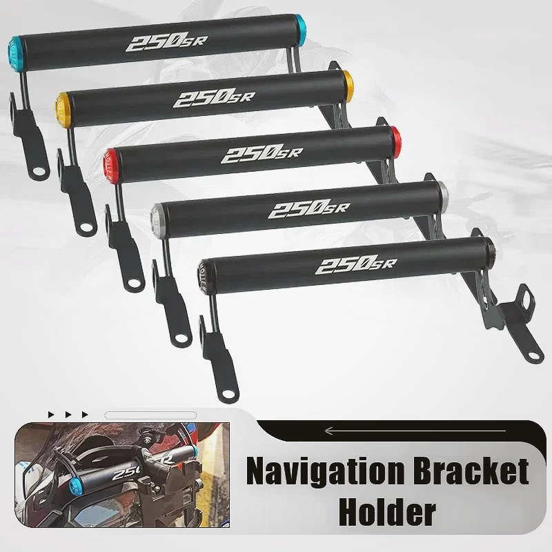 

For CFMOTO SR250 250SR 300SR 250 SR 300 Motorcycle Accessorie Phone GPS Navigation Plate Bracket Handlebar Adapt Holder