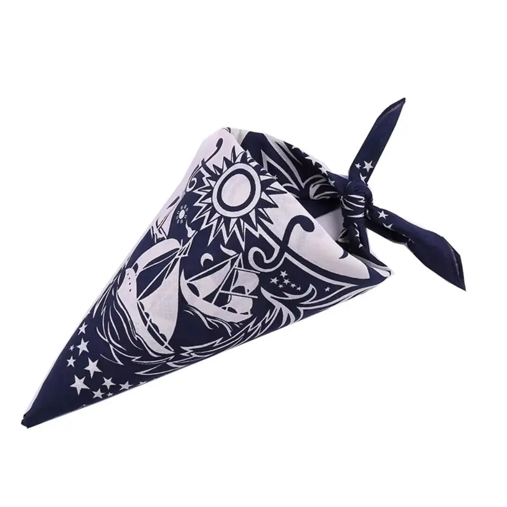 

1Pcs Durable Multi-colored Face Towel 55cm Multi-purpose Square Bandana Cotton Headband Headscarf for Men Women