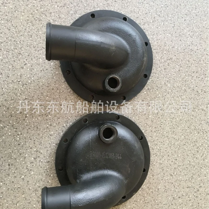 

(Marine Customization) Yuchai heat exchanger parts 6TB freshwater tank end cover, specialized for marine gearbox cooling, hot-se