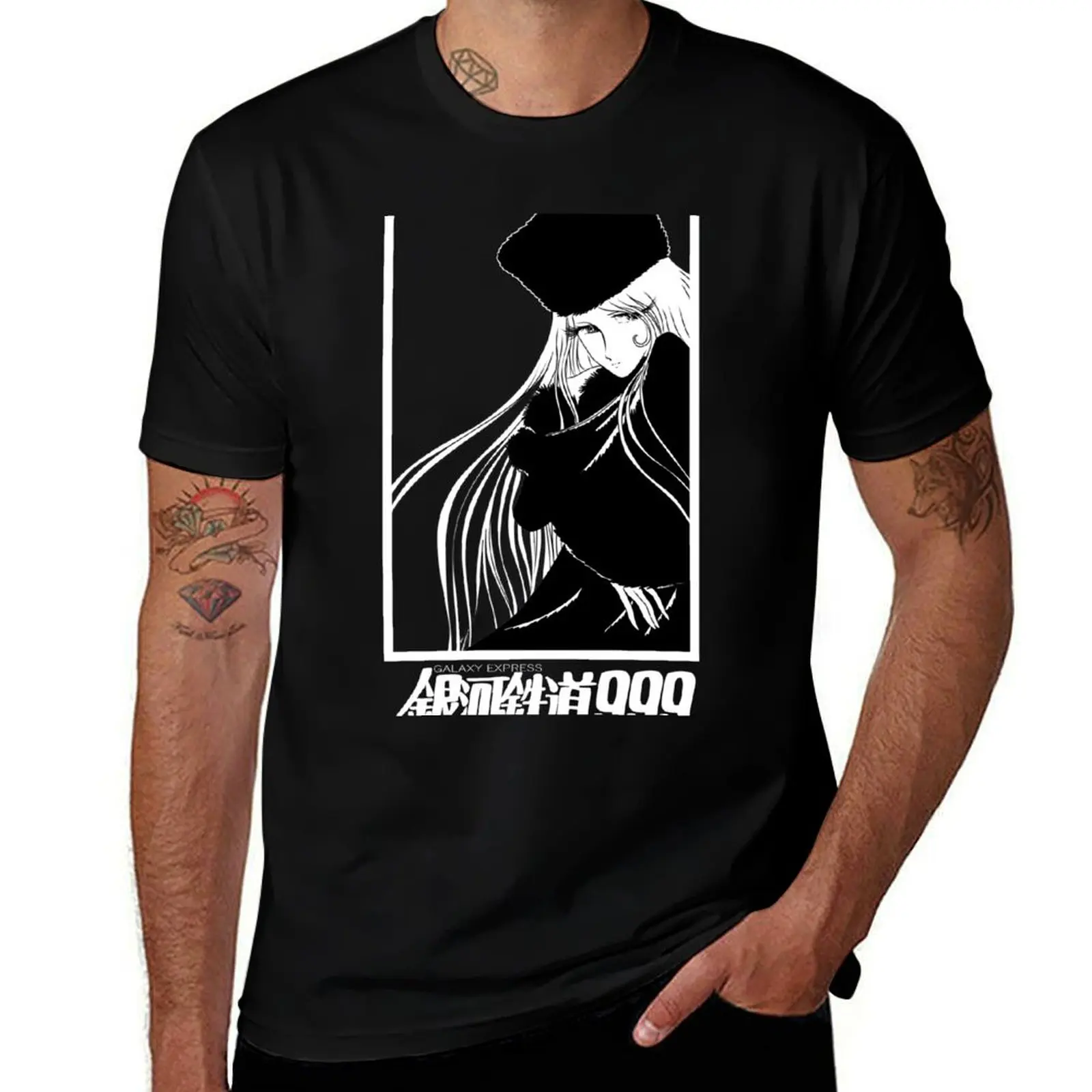 

GALAXY EXPRESS 999 T-Shirt Soft Casual Short Sleeve Cotton Tee