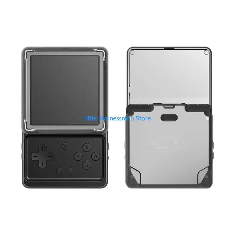 TPU-Gehäuse für RG Rotate Gaming System mit transparenter Oberfläche und verbessertem Fallschutz. Gaming-Zubehör M76A – Detail 10