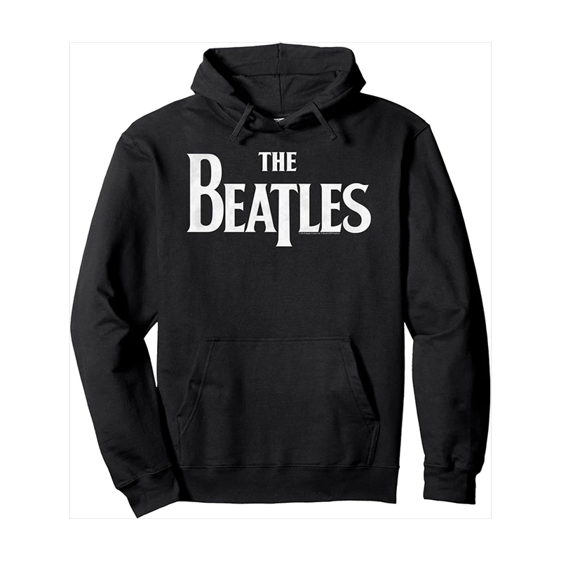 Sudadera con Capucha Holgada Estilo Retro Americano de The Beatles 2026 para Otoño/Invierno