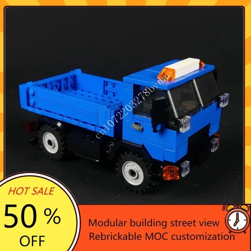 

296PCS MOCMAN LE 4x4 Tipper Truck Custom Puzzles Model Technical DIY Assembly Set Toy For Child Holiday Education Toys Gifts