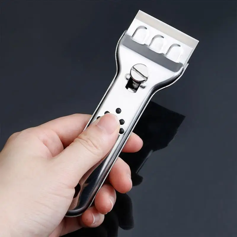 Paint Scraper Tool Kitchen for Ceramic Induction Cooktops Multifunction Glass Ceramic Hob Scraper Cleaner Tool With Blade