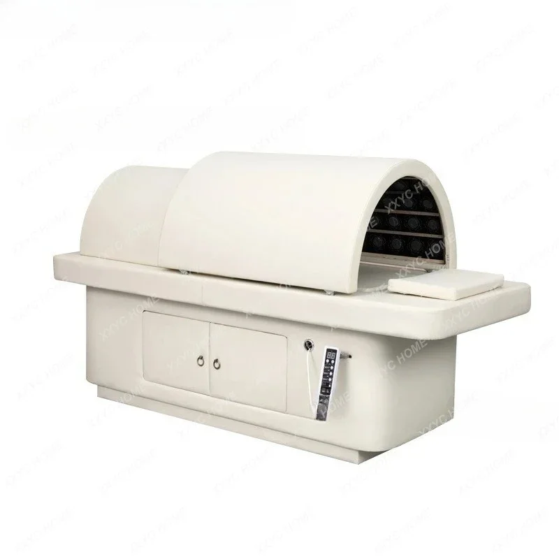 Intelligent temperature control heating smokeless and fire-free whole body moxibustion bed special health care traditional