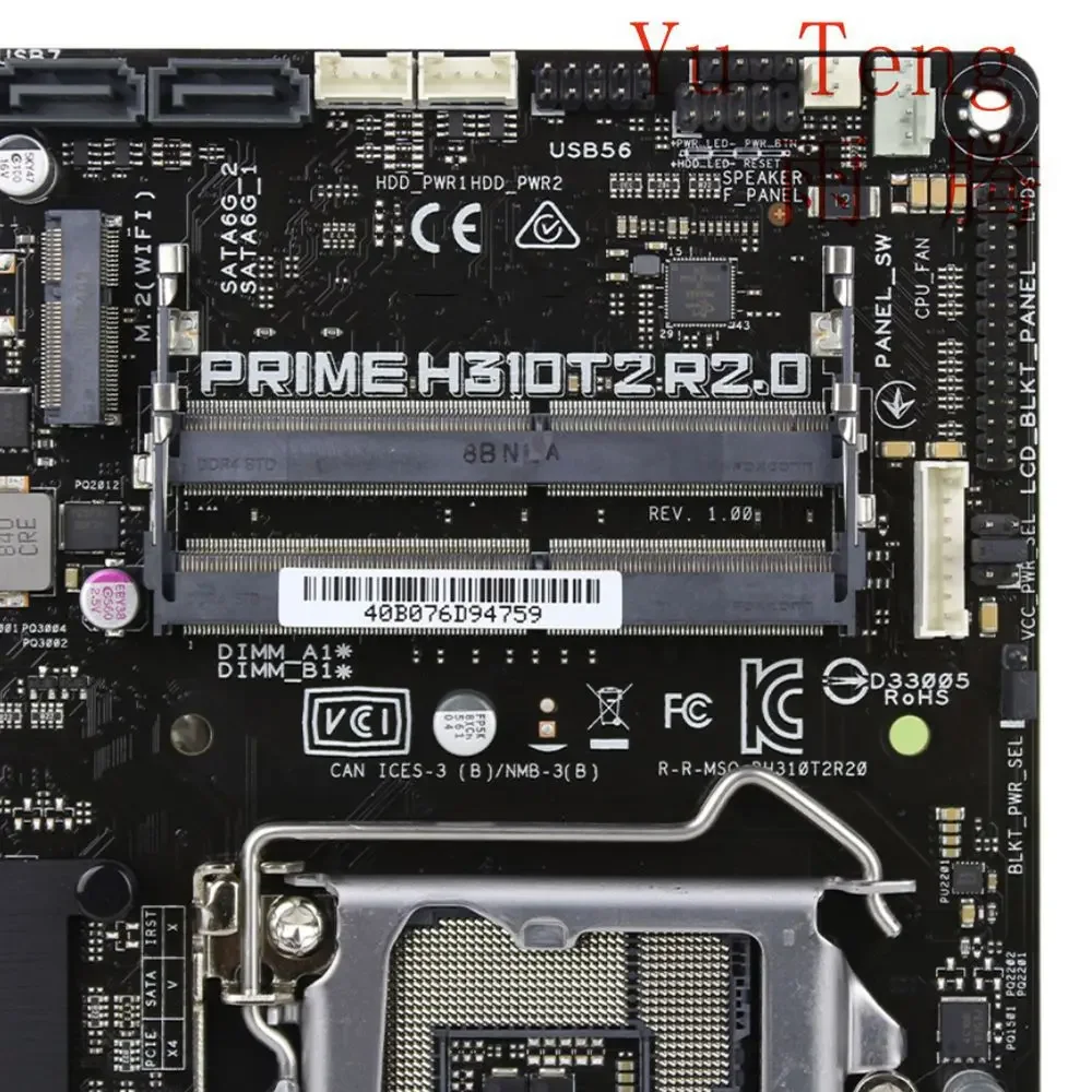Cocok untuk motherboard ITX ramping ASUS Mini PRIME H310T2 R2.0, 100% diuji dan dikirim memenuhi syarat