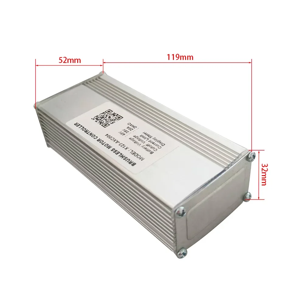 

Контроллер Nulkomma Ebike Brushless X123-AXC004 48В 20А, запчасти для электросамокатов, MTB, фэтбайков, протокол 2HAO