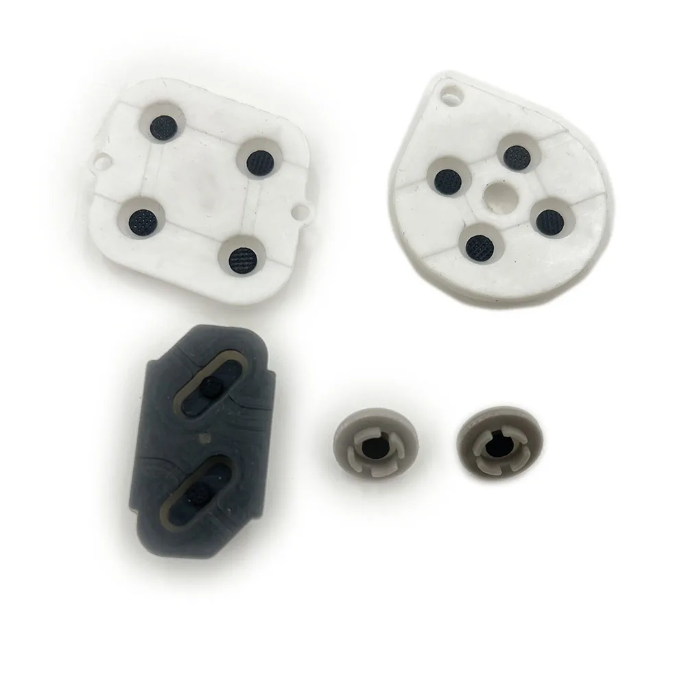 مجموعتان لوحدة تحكم سوبر نينتندو البديلة، وسادات موصلة، أزرار مطاطية لـ SNES