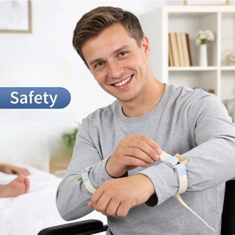 Limb Fixation Belt Bed Resting Patient Anti-self-injury Mental Patient Customization Durable  Comfortable Pure Cotton