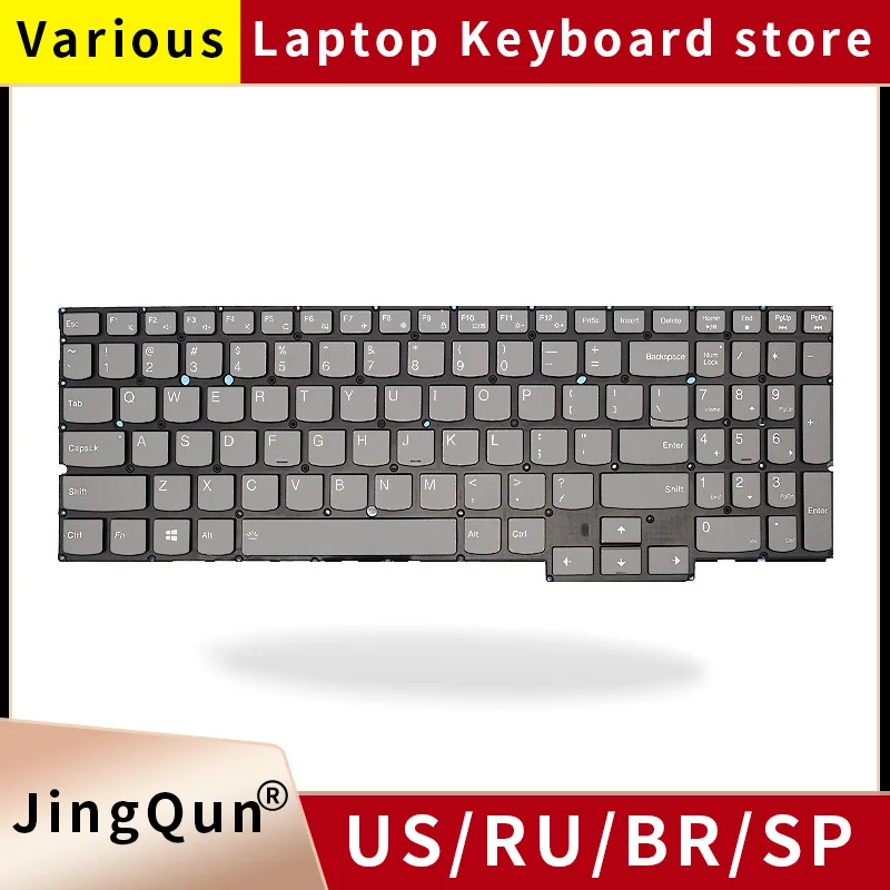 

US/RU Russian Keyboard For Lenovo Legion Y9000X 2019 2020H 2020R Y740S-15IMH Y740S-15 layout With Backlight