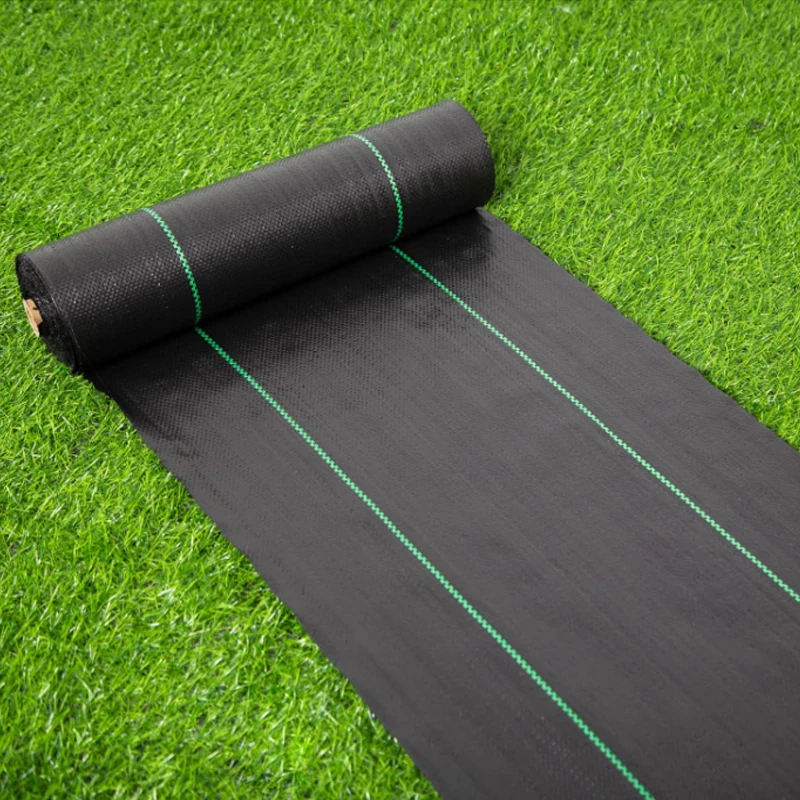 Thickened Weed Barrier Landscape Fabric, Durable Non-Woven Ground Cover for Gardening and Farming