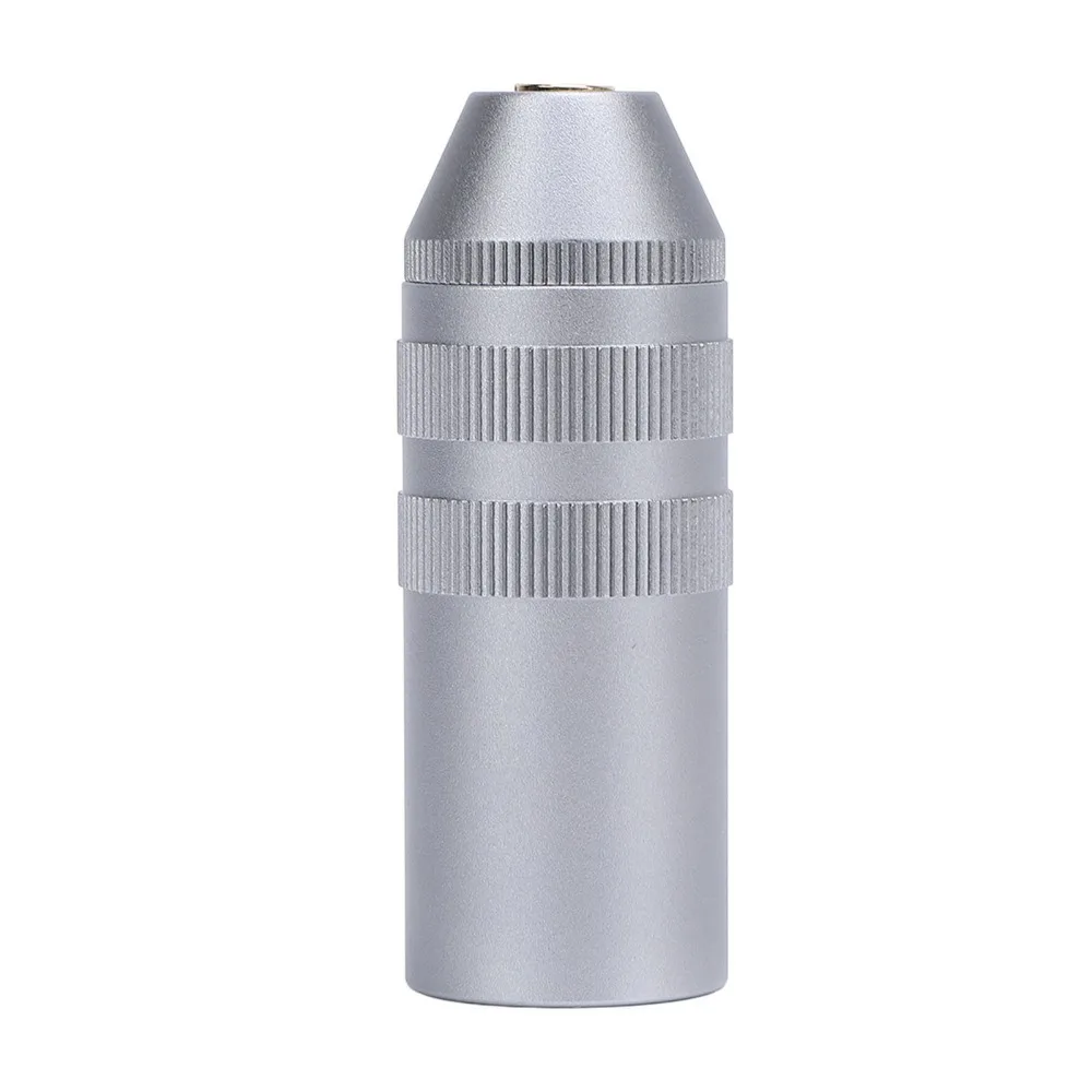 Metal 4 Pin XLR Male Connector Plug and Play Sound Transmission Balanced Audio Adapter Microphone Adapter For Audio Enthusiasts