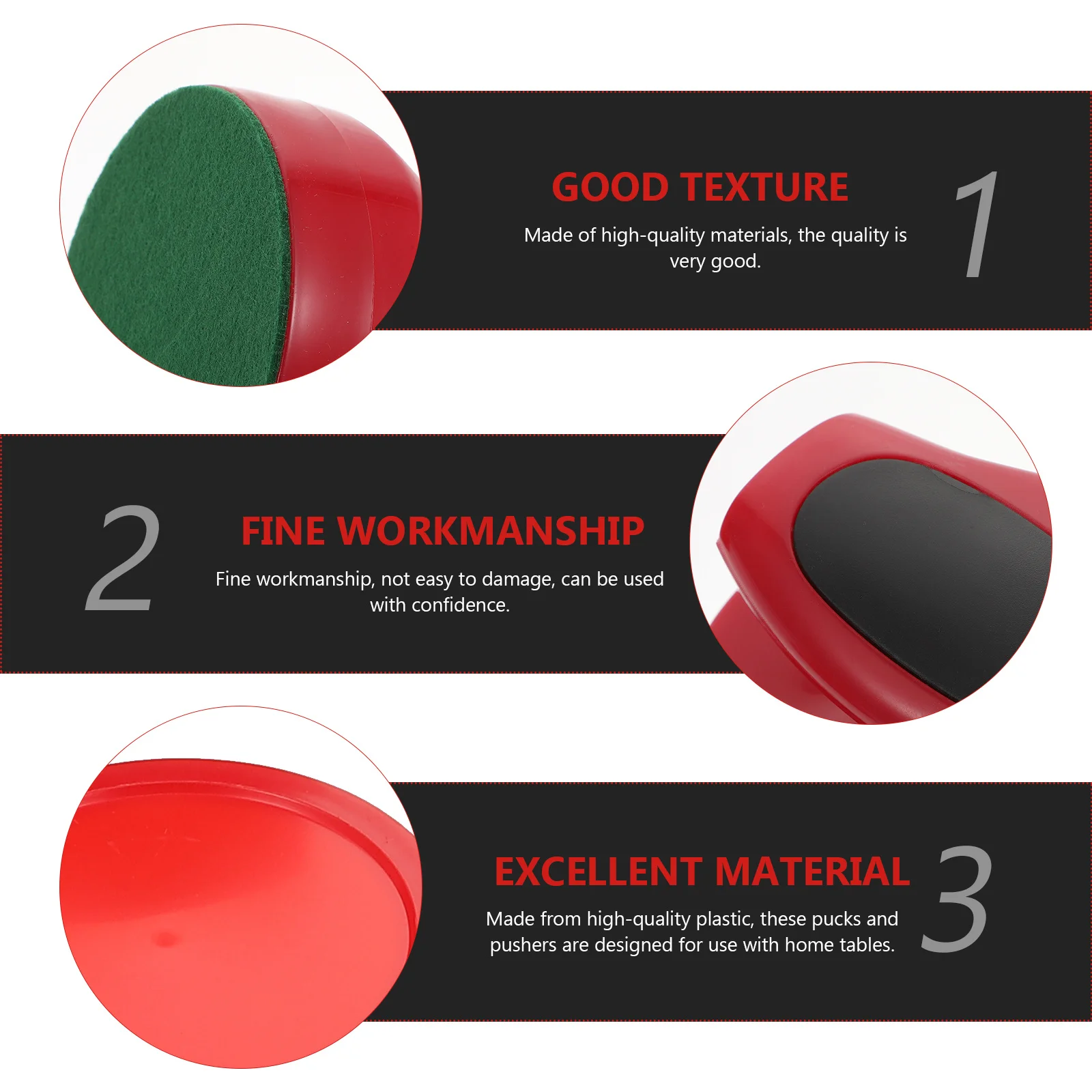 

1 комплект, пластиковая замена шайбы для воздушного хоккея и шайбы для домашнего стола, аксессуары для игровой комнаты, хокейные детали, принадлежности