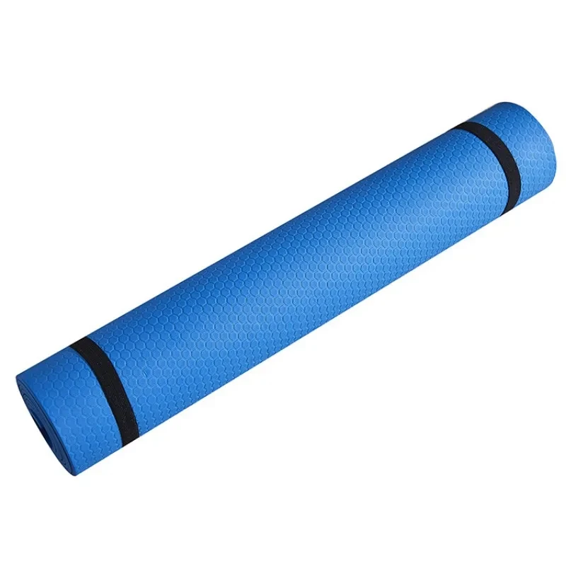 OUZEY 1CM Thick Yoga Mat Anti-skid Fitness Mat  NBR Comfort Foam Yoga Matt for Exercise, Yoga, and Pilates Gymnastics Mat