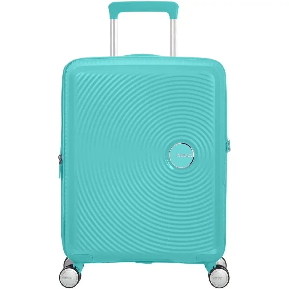 

Soundbox Blue Spinner Luggage, 55cm, 35.5/41L, Poolside Blue
