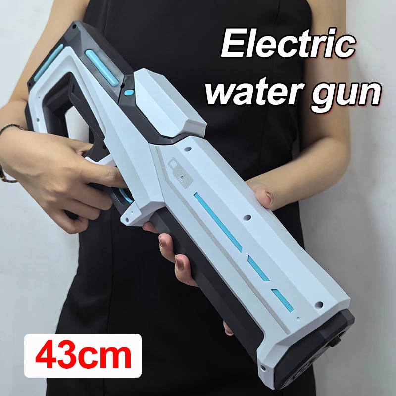 Elektrische Waterpistolen Voor Volwassenen Krachtige Squirt Automatische Waterzuiging Waterblasters Zomer Outdoor Strand Speelgoed Voor Jongens Kid Gift