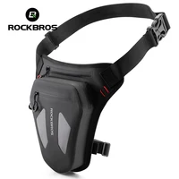 ROCKBROS-bolsa para motocicleta, bandolera reflectante, cintura, pierna, Motor ajustable, equipo para ciclismo al aire libre