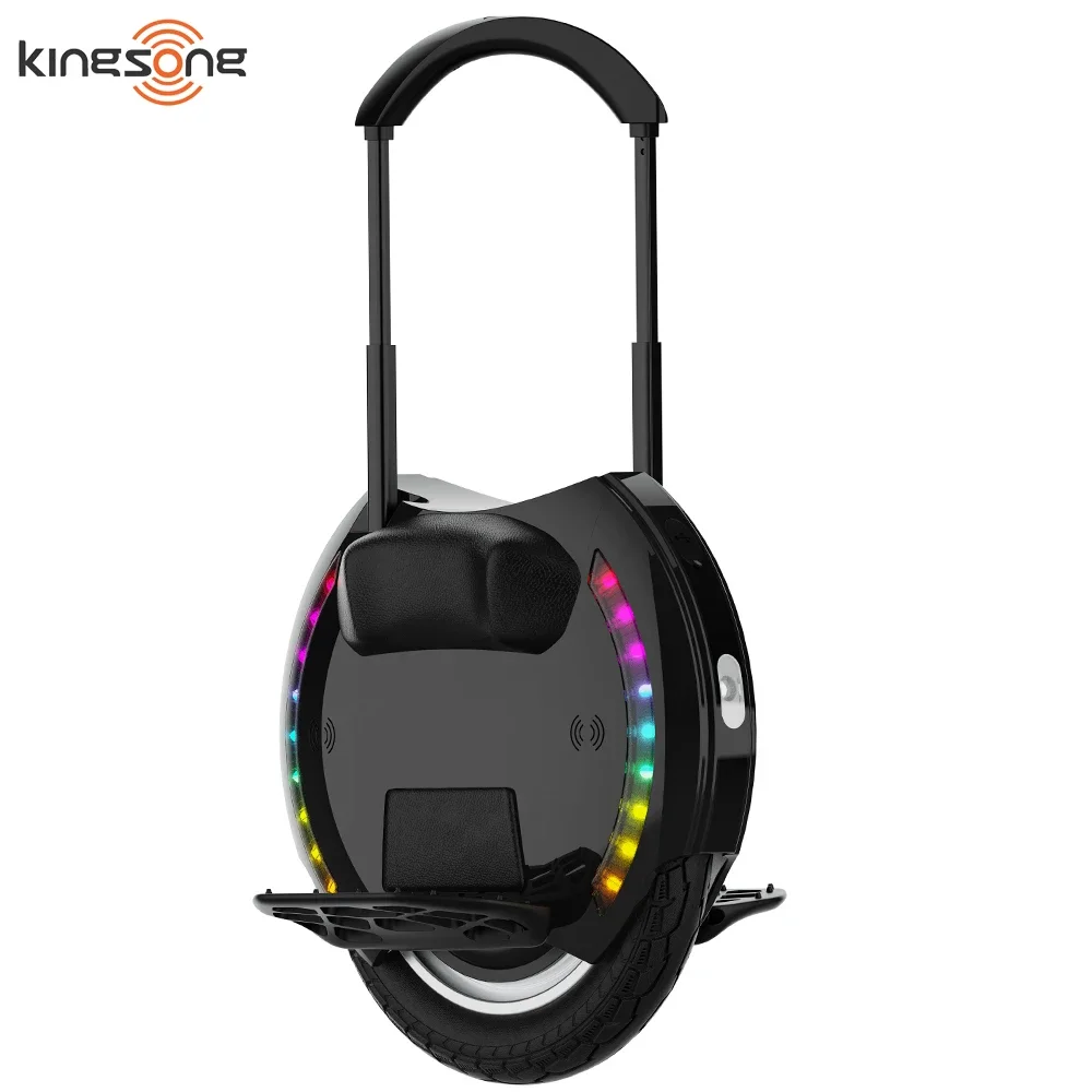 بطارية KingSong 14D 67.2V 420Wh الرسمية 800W سرعة المحرك 30 كم/ساعة خفيفة الوزن 14.5 كجم KingSong 14D دراجة أحادية كهربائية