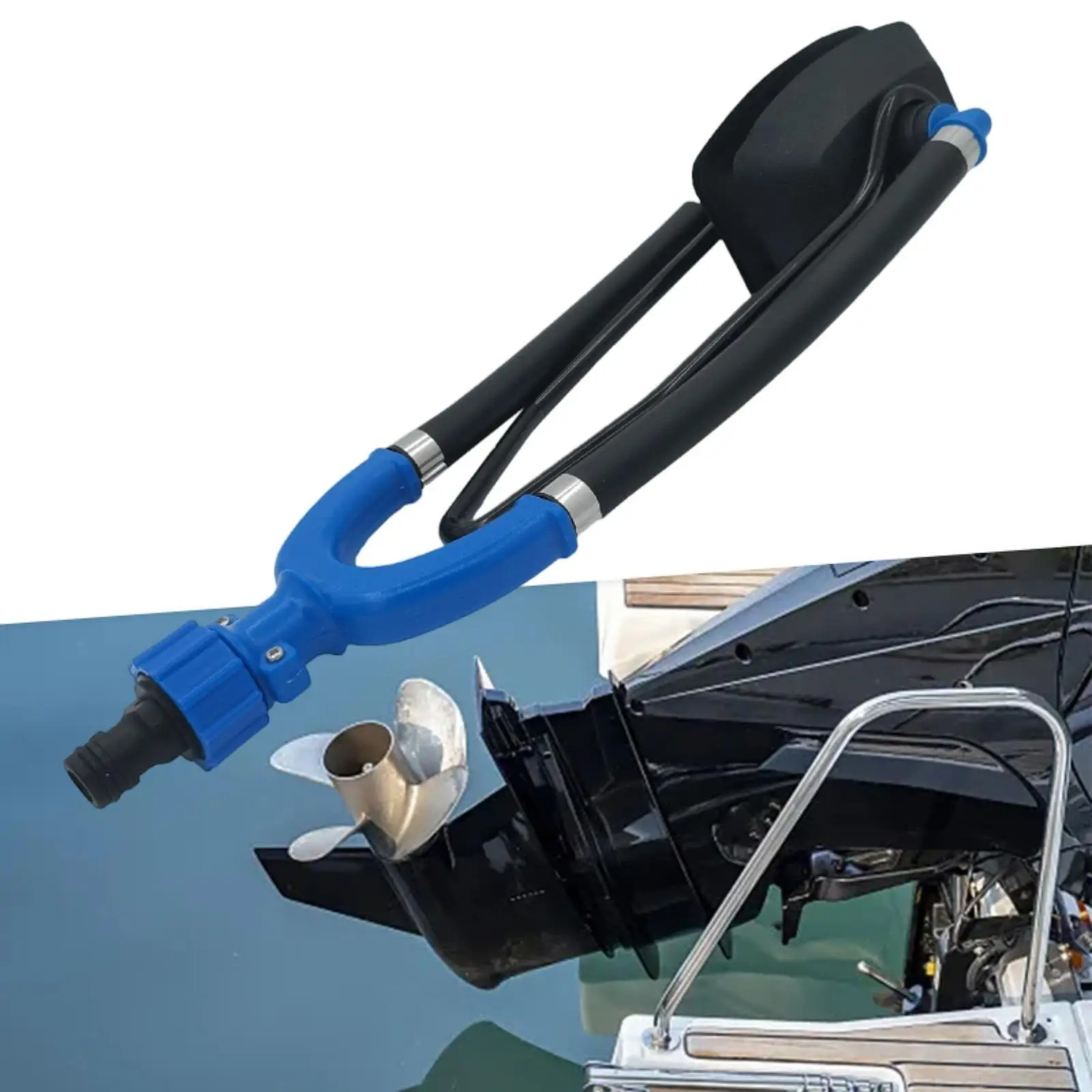 

Boat Motor Flusher Engine Protection Cleaner for Antifreeze Winterization or Common Water Flush Tube Cleaner Professional