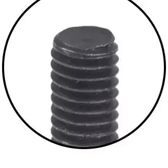 10 Pcs Fixing Screws M5x30mm Left Hand Thread Metal For UNF Drill Chuck Shank Adapter Woodworking Carpentry Tools Accessories