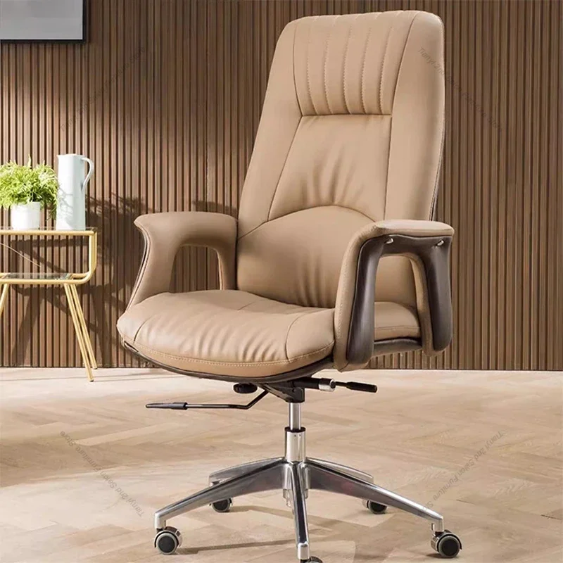 Nordic Senior Office Chairs Comfort Sedentary Boss Computer Chairs Study Meditation Home Furniture Cadeiras De Escritorio FYOC