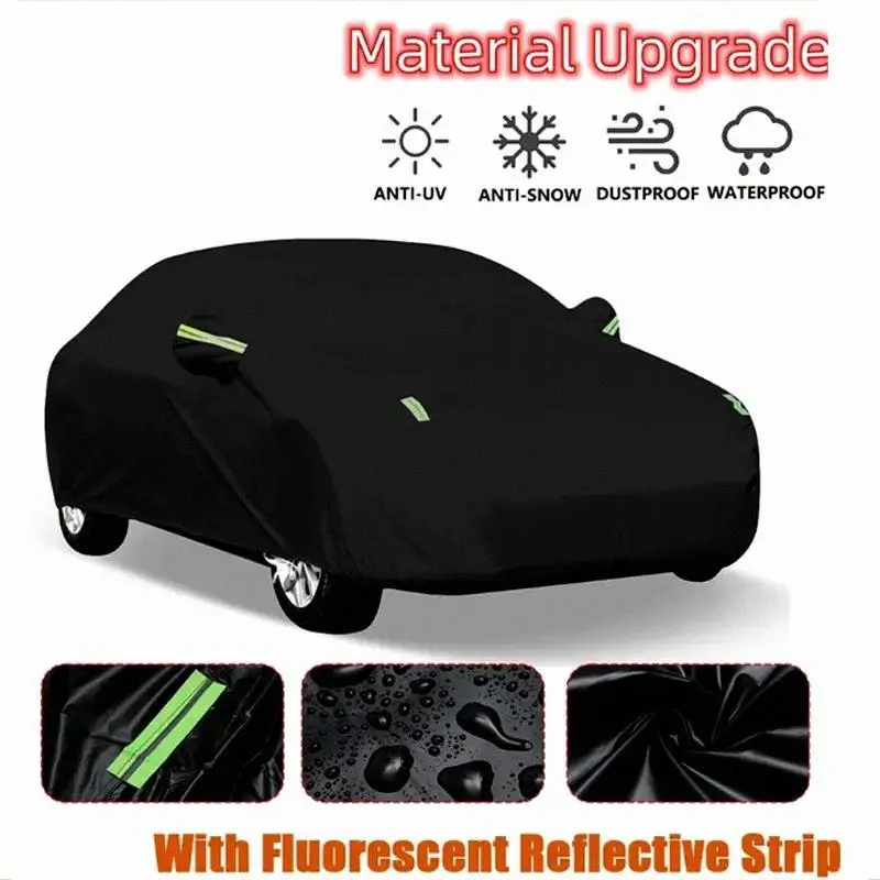 لميتسوبيشي أوتلاندر 2003 2024 حماية خارجية كاملة مقاوم للماء الغبار الغطاء الخارجي ظلة أغطية السيارات البديلة