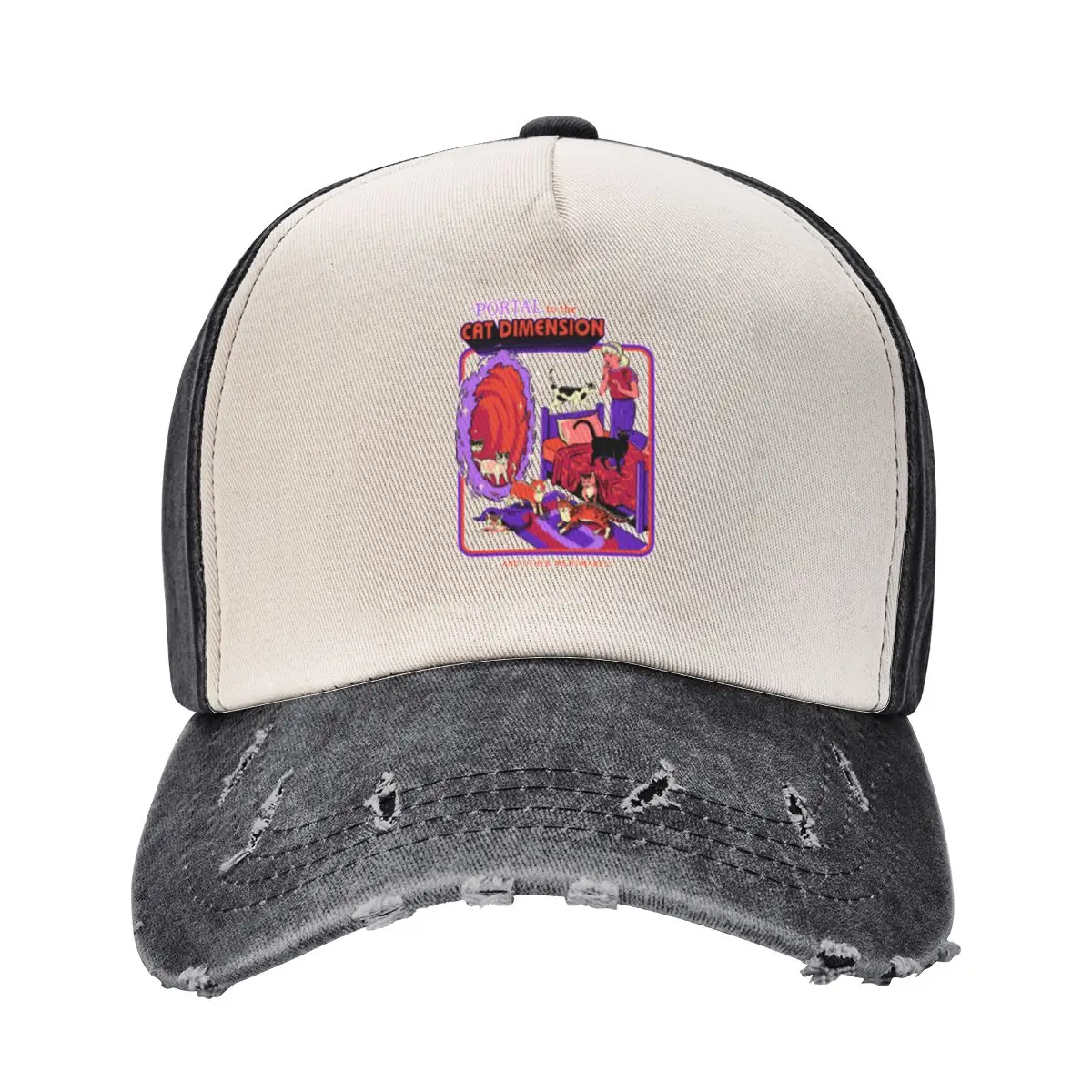 The Cat Dimension Baseball Cap summer hat Custom Cap Caps For Women Men's