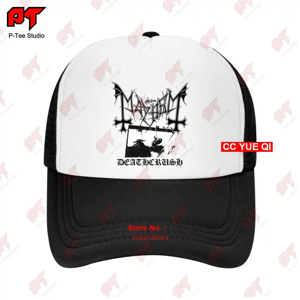 Mayhem Deathcrush Darkthrone Emperor Satyricon Gorgoroth Immortal Baseball Caps Truck Cap XJCW