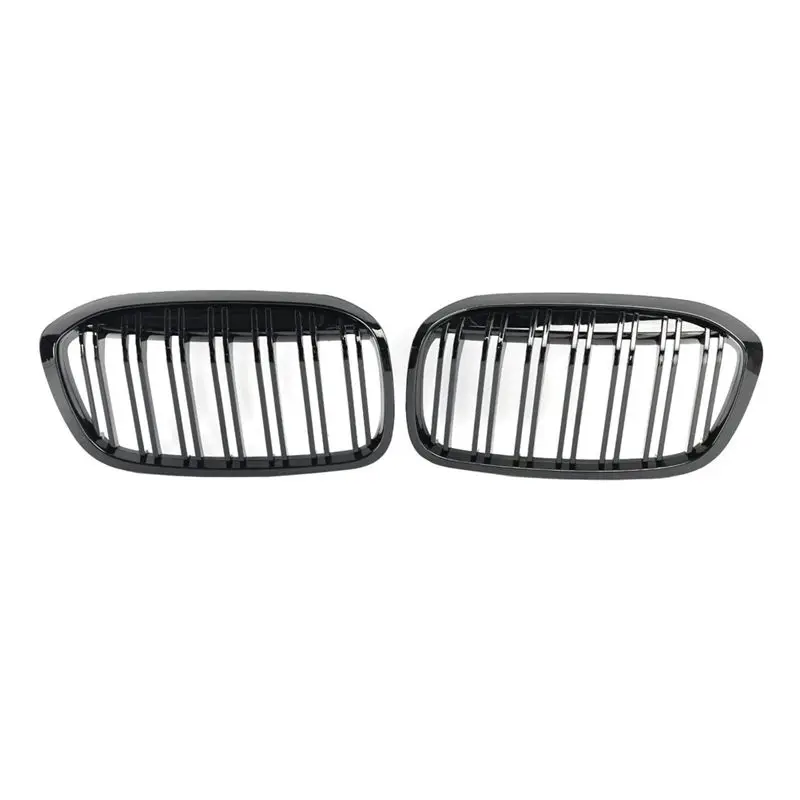 

Fit For BMW 2 Series F45 F46 2018-2021 Front Kidney Grill Grille 2PCS Gloss Black