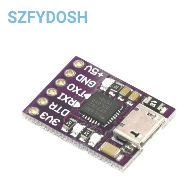 CP2102 model C USB mikro ke UART TTL modul 6Pin konverter seri UART STC ganti FT232