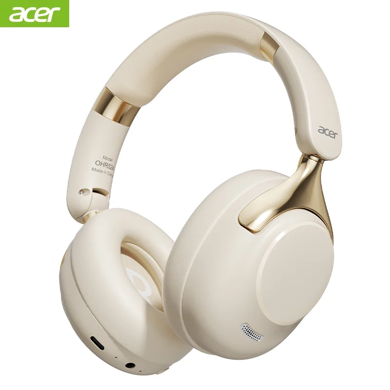 Acer ANC ワイヤレス Bluetooth ヘッドフォン 360 ° サラウンド