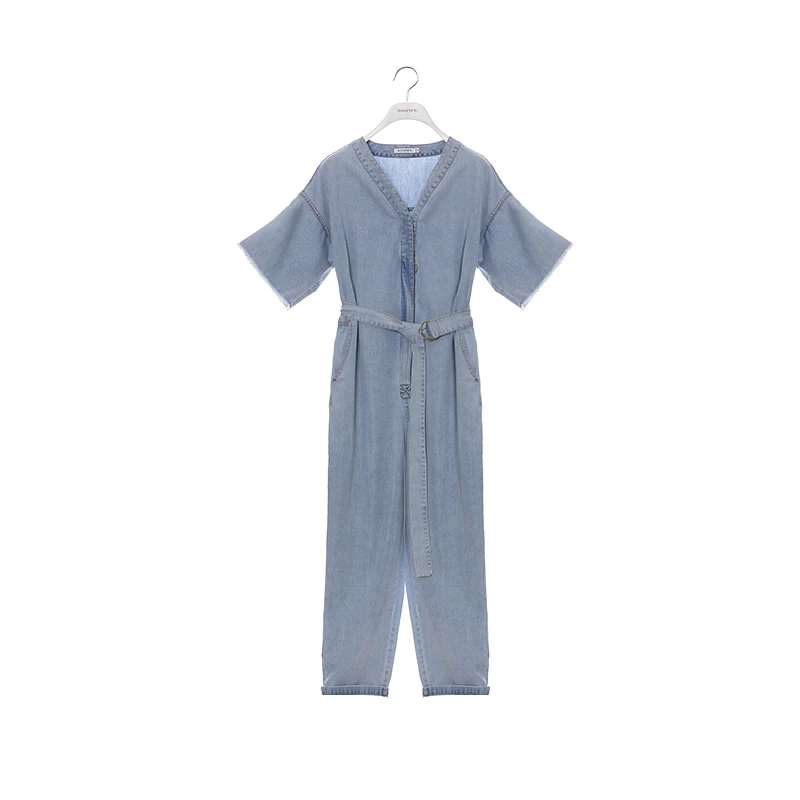 

Winddy, повседневные универсальные женские джинсовые брюки с высокой талией, летние новые длинные брюки из морской хлопчатобумажной ткани Rer