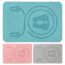 Anti-noise Jump Rope Mat Floor Mats Exercise Shock Absorption Yoga Mat TPE Skipping Mat Non Slip Thickening Yoga Fitness Mats
