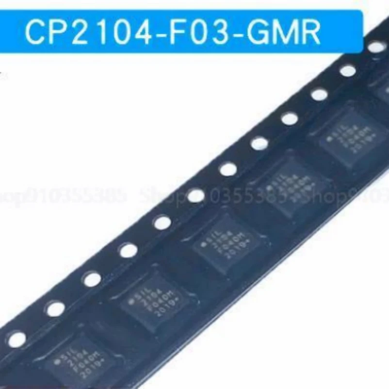 10-50pcs New CP2102 CP2102-GMR CP2104 CP2104-F03-GMR SIL2104 QFN24 USB to serial port chip