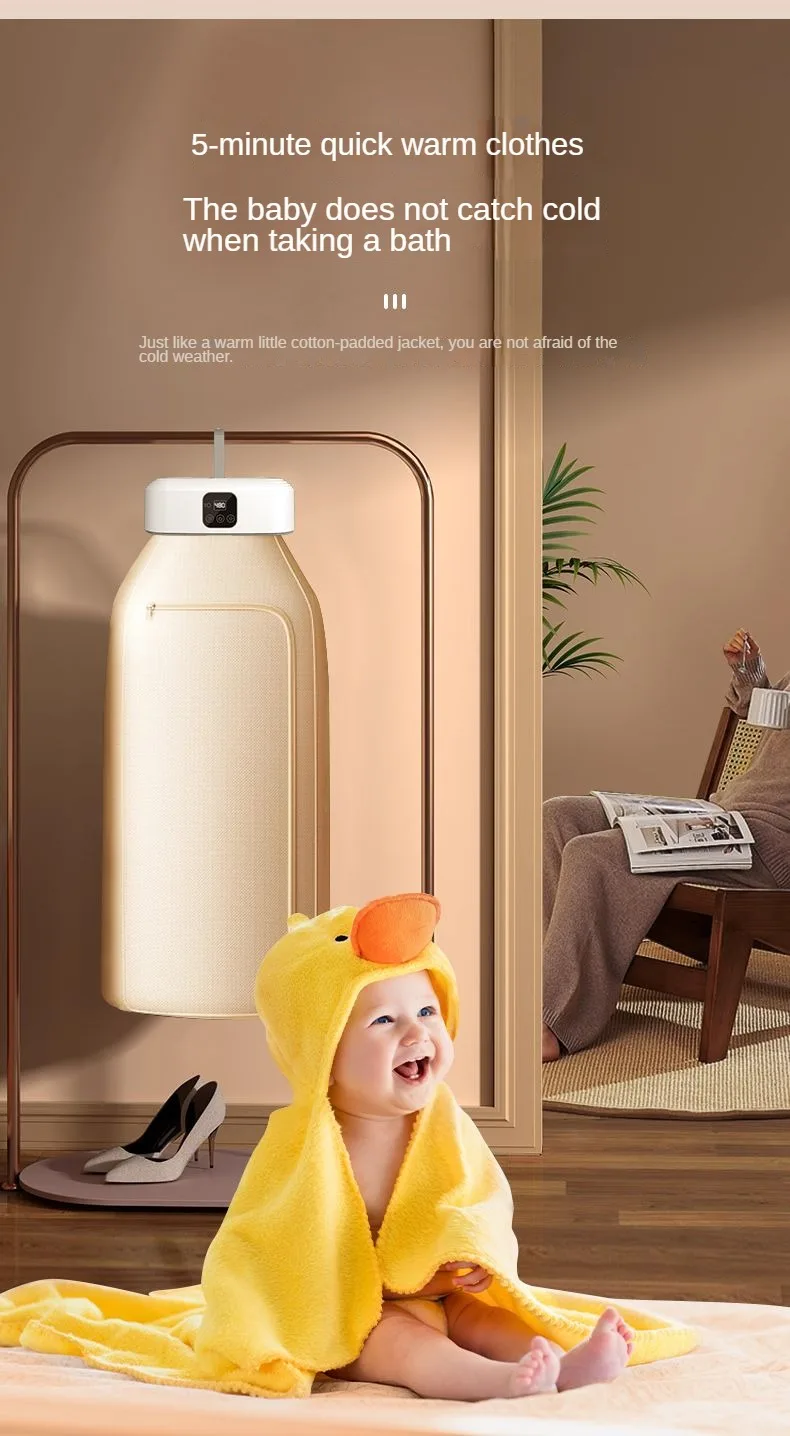 2025 mais novas inovações automática portátil casa máquina secador de roupas dobrável design pendurado na parede máquina secador de roupas do bebê