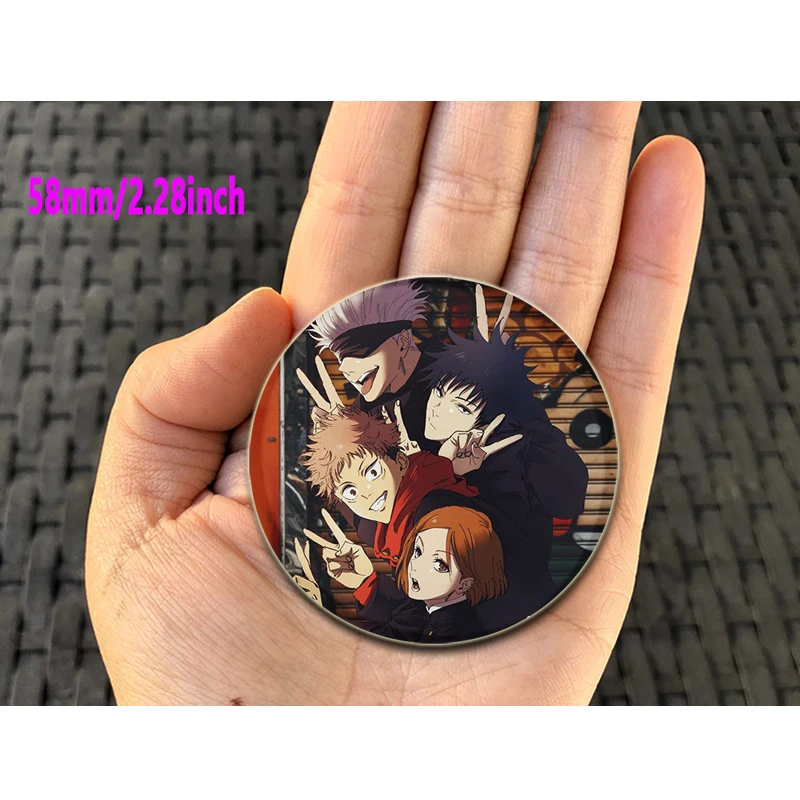 Megumi Fushiguro Pin Handmade Brooch for Clothes Cartoon Cosplay Badge Backpack Decoration Jewelry Gift