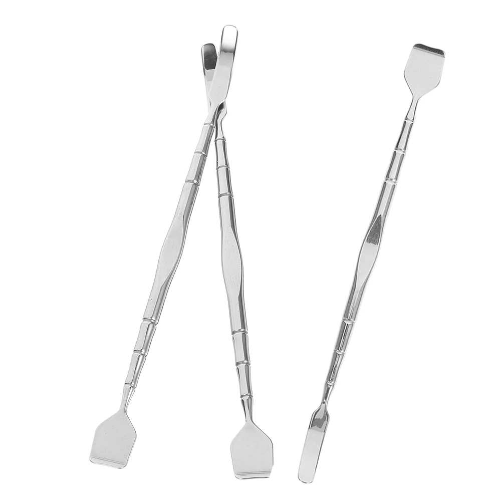 

3 Pcs Facial Care Tools Blackhead Cleaning Instrument Spatula Stainless Steel Pimple Extractor