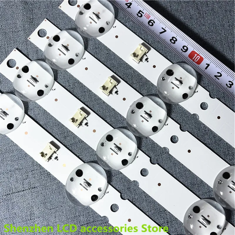 LED Strips(4) For LG 55UM7600PTA 55UM7660PLA 55UM7450PLA 55UM7400PLB 55UM7300AUE 55UM7650PSB 55UM7470PSA 55UM7520PSB 55UM7300PUA