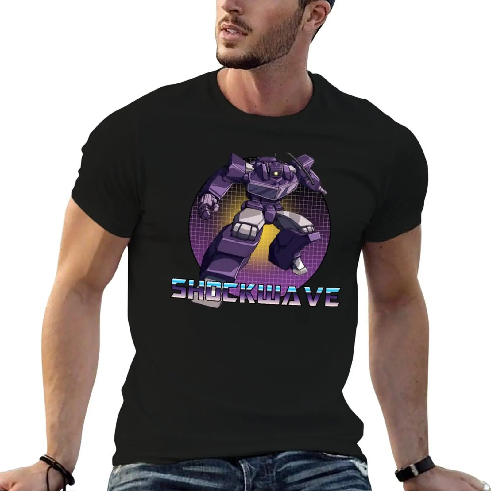 Shockwave Decepticon Transformer G1 T-Shirt for a boy summer clothes oversizeds sweat shirts, men